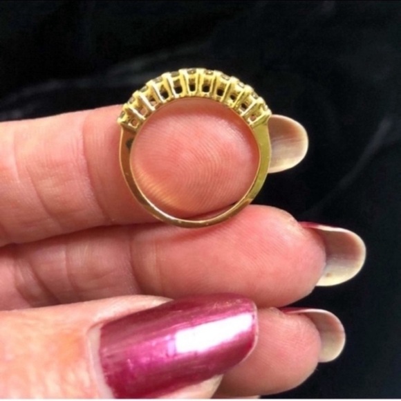 14K YG DIAMOND RING - Picture 4 of 14